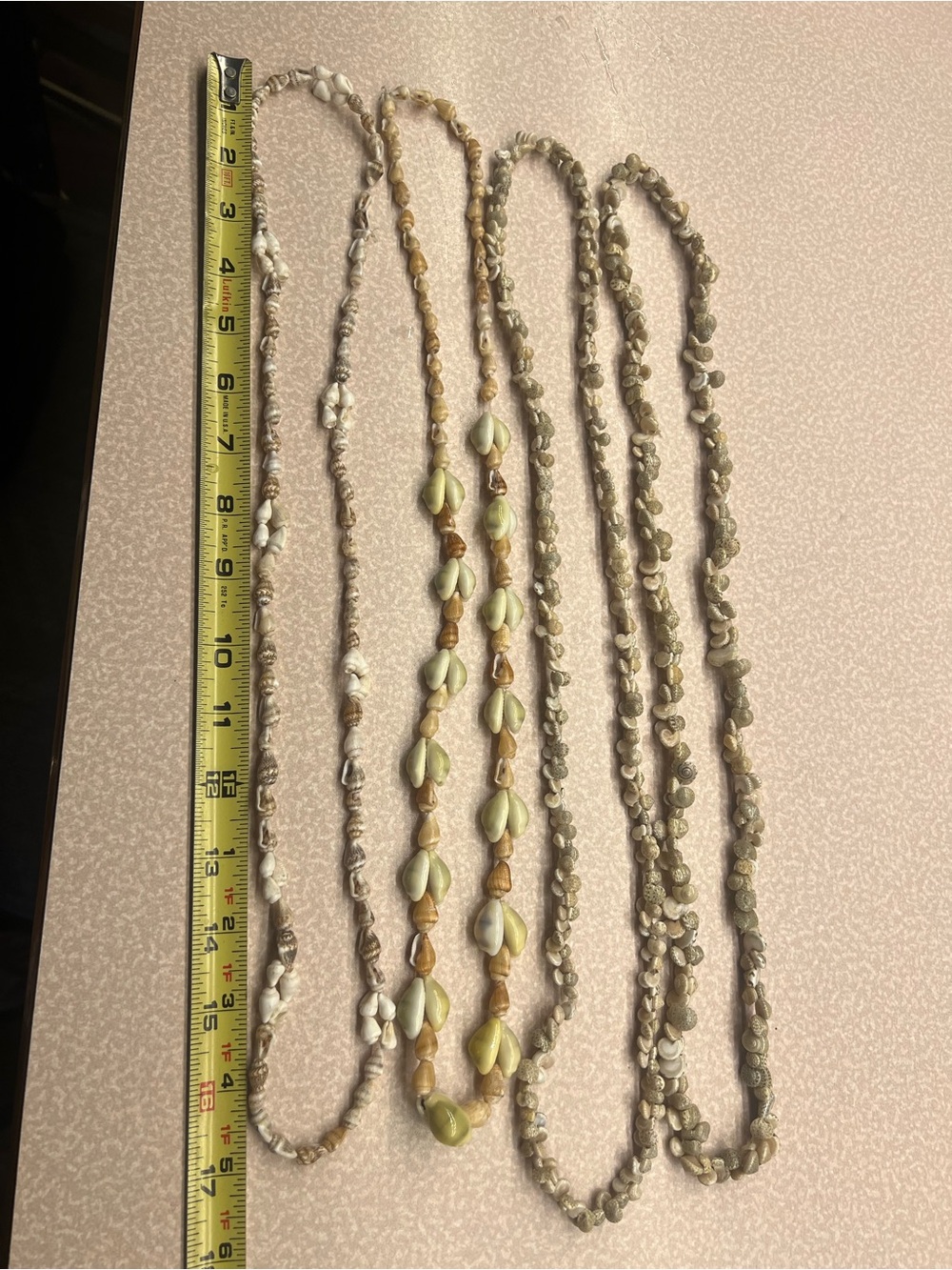 6# shell necklaces